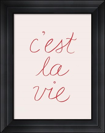 Framed En France I Print