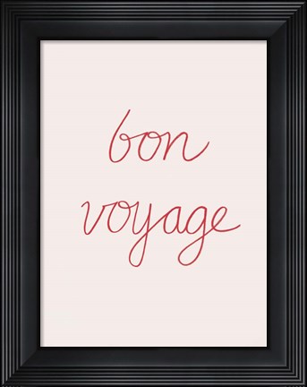 Framed En France III Print