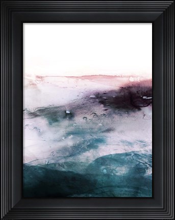 Framed Amethyst Vista I Print