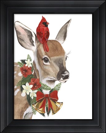 Framed Yuletide Darling I Print