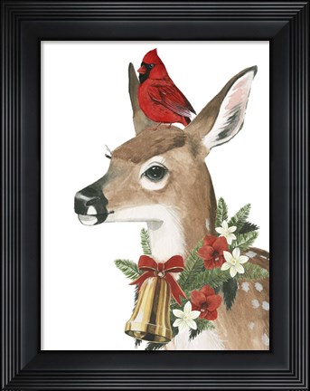 Framed Yuletide Darling II Print
