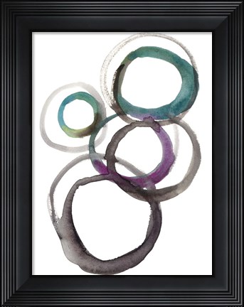 Framed Rounds I Print