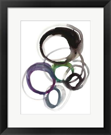 Framed Rounds II Print