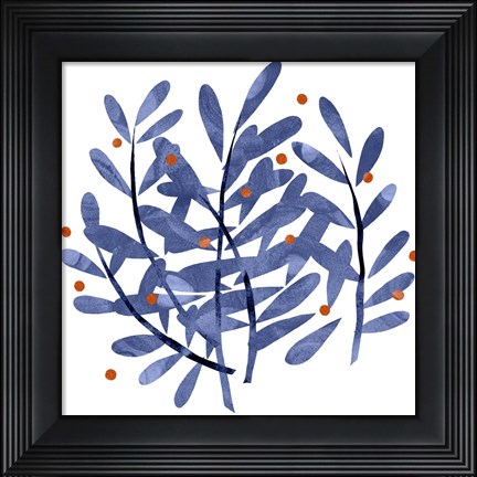 Framed Botanical Impressions I Print