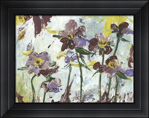 Framed L&#39;orchidee I Print