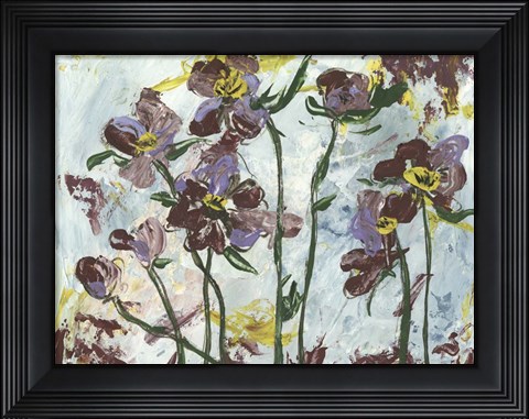 Framed L&#39;orchidee II Print