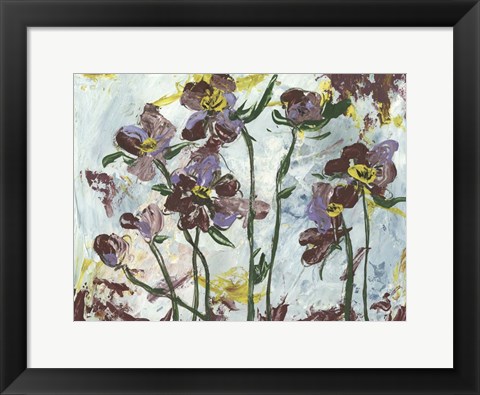 Framed L&#39;orchidee II Print