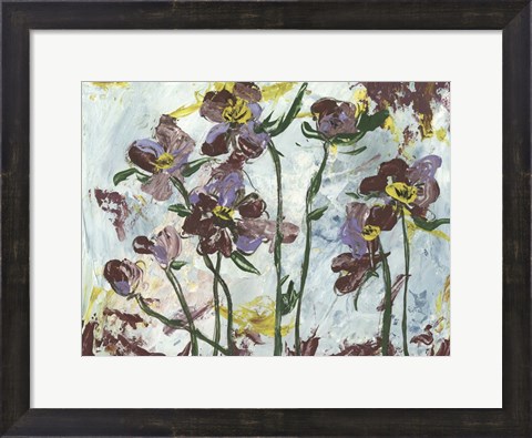 Framed L&#39;orchidee II Print