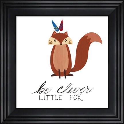 Framed Woodland Warriors IV Print