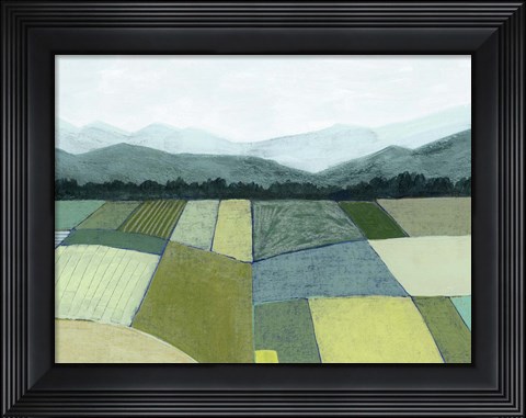 Framed Elevated Crop I Print