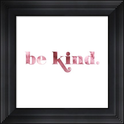 Framed Better World I Print