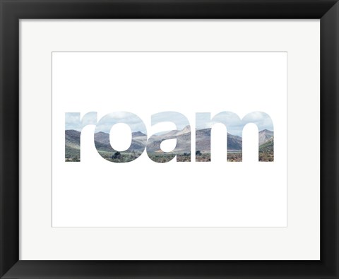 Framed Positive Mantra V Print