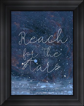 Framed Night Magic I Print