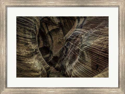 Framed Slot Canyon Utah 2 Print