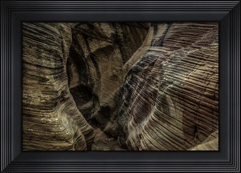 Framed Slot Canyon Utah 2 Print