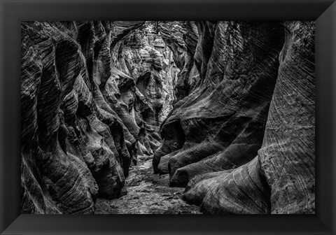 Framed Slot Canyon Utah 3 Print