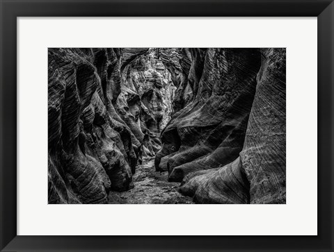 Framed Slot Canyon Utah 3 Print