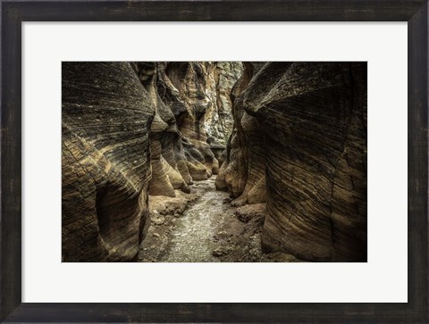 Framed Slot Canyon Utah 7 Print