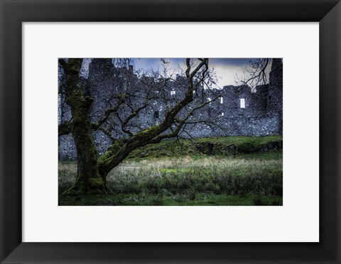 Framed Medieval Ruins 2 Print