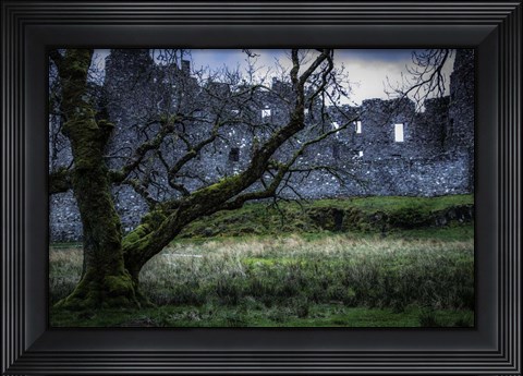 Framed Medieval Ruins 2 Print