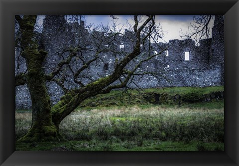 Framed Medieval Ruins 2 Print