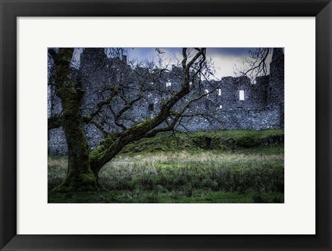 Framed Medieval Ruins 2 Print