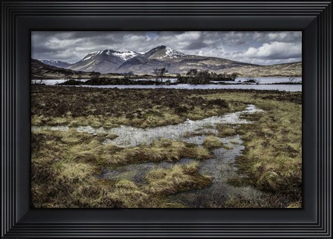 Framed Glen Etive 1 Print