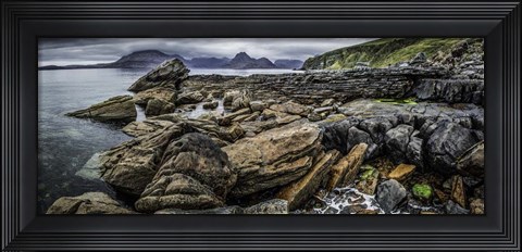 Framed Egol Coast 2 Print