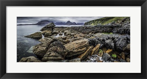 Framed Egol Coast 2 Print