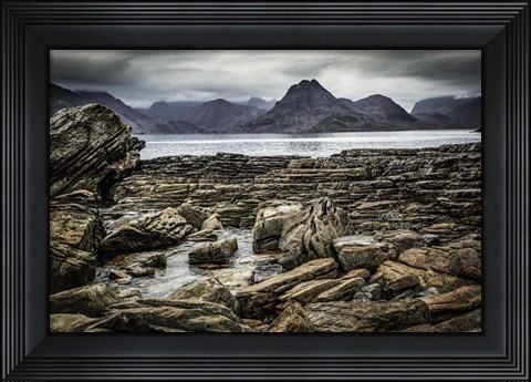 Framed Egol Coast 3 Print