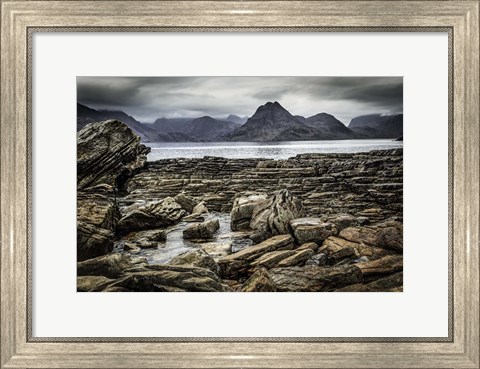 Framed Egol Coast 3 Print