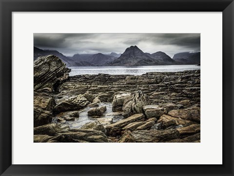 Framed Egol Coast 3 Print