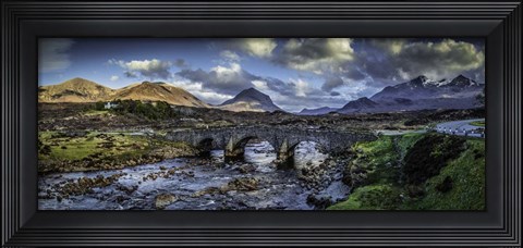 Framed Ancient Bridge Print
