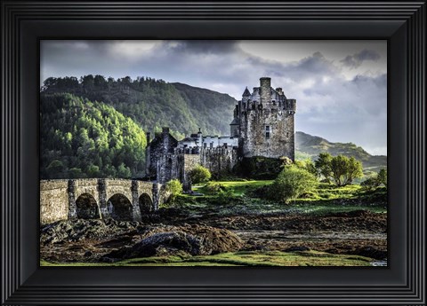 Framed Fairytale Castle Print