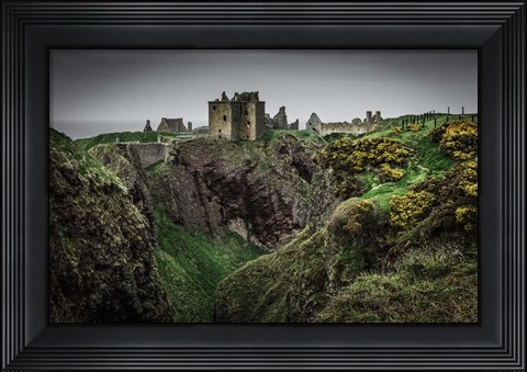 Framed Medieval Ruins 3 Print