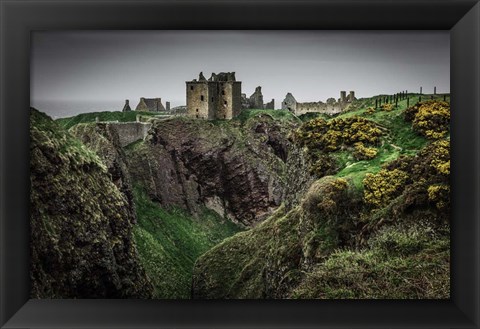 Framed Medieval Ruins 3 Print