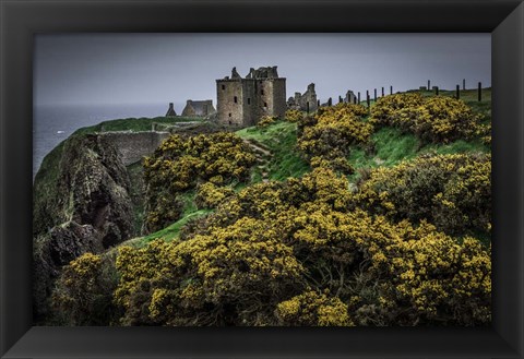 Framed Medieval Ruins 4 Print