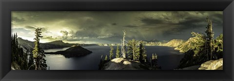 Framed Crater Lake Print