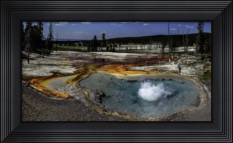 Framed Devils Hot Pot 2 Print