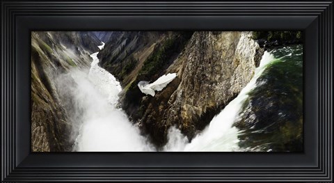 Framed Yellowstone Grand Canyon Print