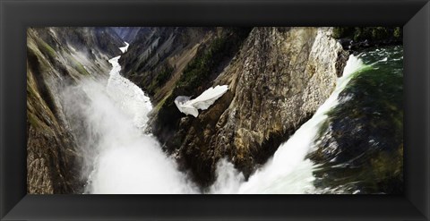 Framed Yellowstone Grand Canyon Print