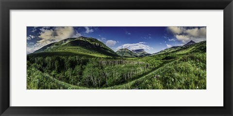 Framed Waterton Landscape Print