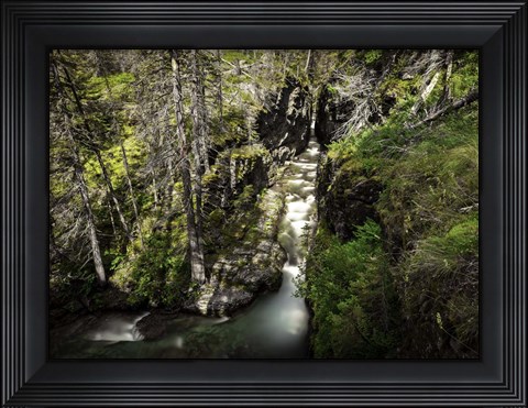Framed Sunrift Gorge Print