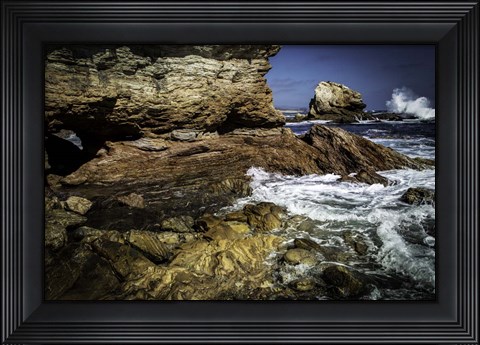 Framed Corona Coast Print