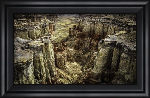 Framed Red Canyon Lands 3 Print