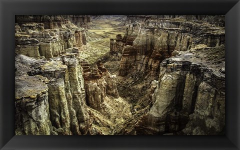 Framed Red Canyon Lands 3 Print