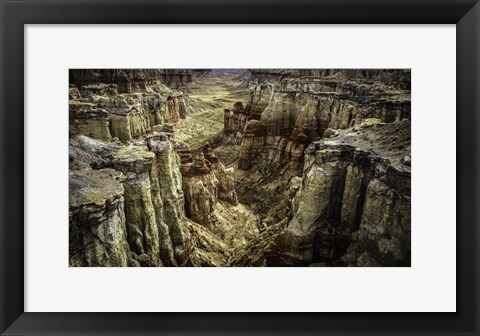 Framed Red Canyon Lands 3 Print