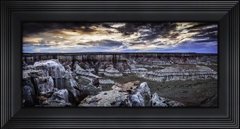 Framed Red Canyon Lands 4 Print