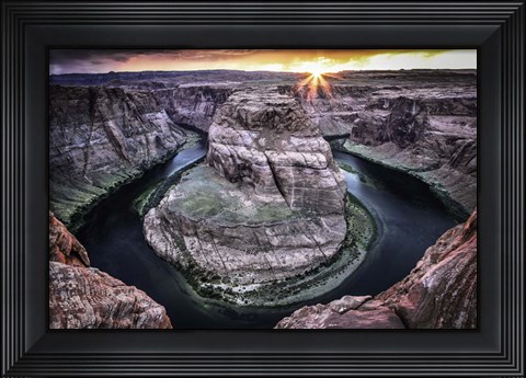 Framed Horshoe Bend 2 Print