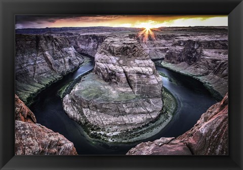 Framed Horshoe Bend 2 Print